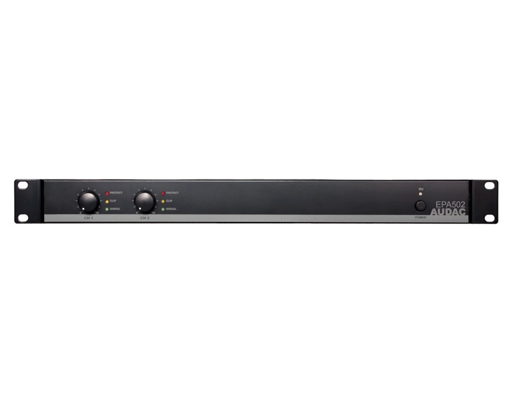 מגבר 2 ערוצים - AUDAC EPA502 CLASS-D  2x500W