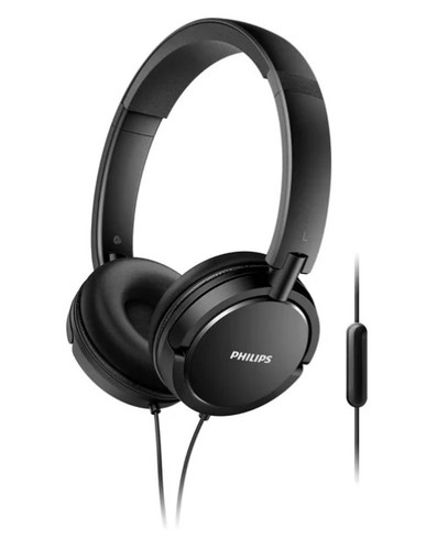 אוזניות קשת חוטיות Philips דגם  EXTRA BASS SHL5005