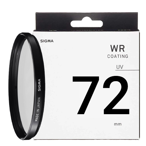 פילטר דוחה מים SIGMA WR UV 72mm