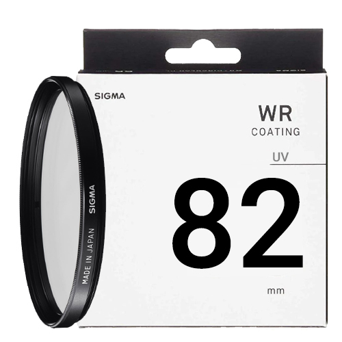 פילטר דוחה מים SIGMA WR UV 82mm