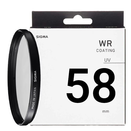 פילטר דוחה מים SIGMA WR UV 58mm