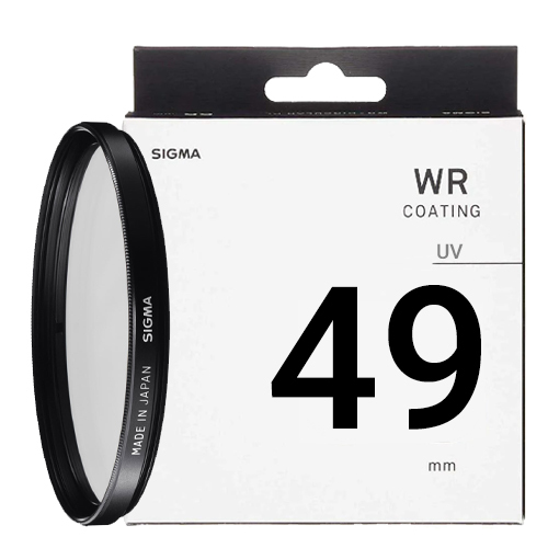 פילטר דוחה מים SIGMA WR UV 49mm