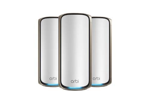 Orbi 970 Series Quad-band WiFi 7 Mesh 3-Pack (RBE973S)