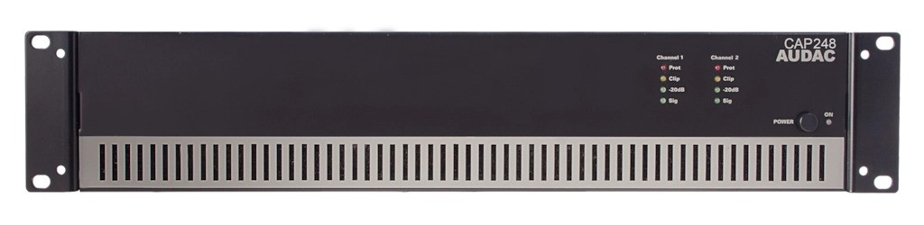 מגבר כוח דו-ערוצי 2x480W 100V AUDAC CAP248