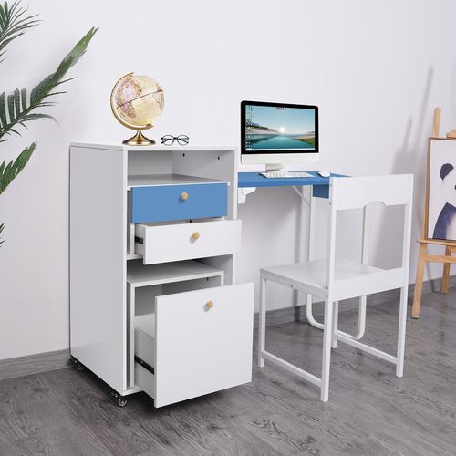 שולחן כתיבה מולטי דגם Levi צבע כחול