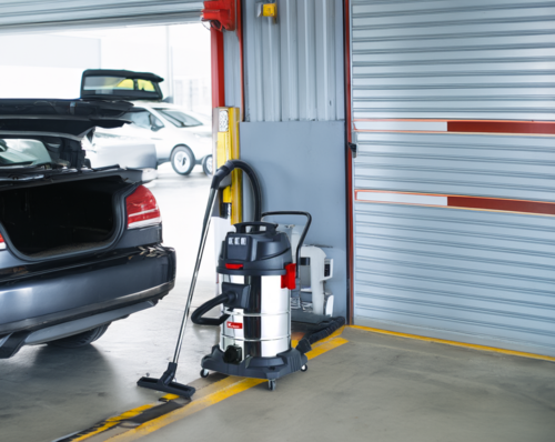 שואב אבק תעשייתי יבש / רטוב 80 ליטר 5400W תוצרת  KRAUSS