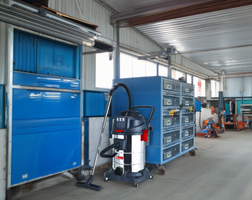 שואב אבק תעשייתי יבש / רטוב 80 ליטר 5400W תוצרת  KRAUSS