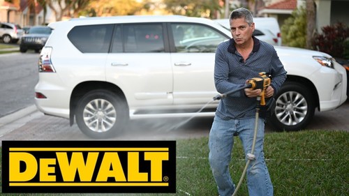 אקדח שטיפה / גרניק נטען דיוולט DEWALT DCPW550B גוף בלבד