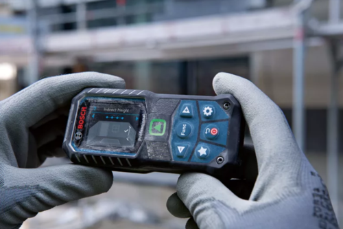 מד טווח לייזר GLM 50-25G עד 50 מטר קרן ירוקה BOSCH