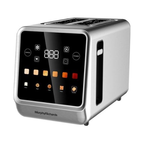 מצנם דיגיטלי 2 פרוסות Morphy Richards 222008 נירוסטה