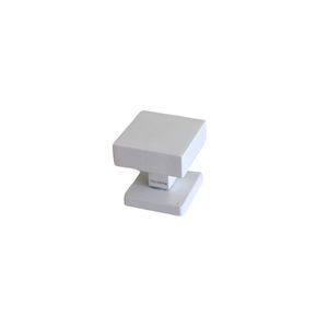 זוג כפתורים לדלת Square QZ30 - לבן