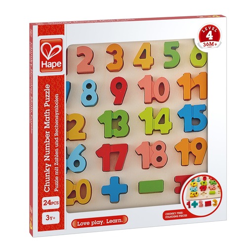 פאזל עץ התאמת מספרים 1-20