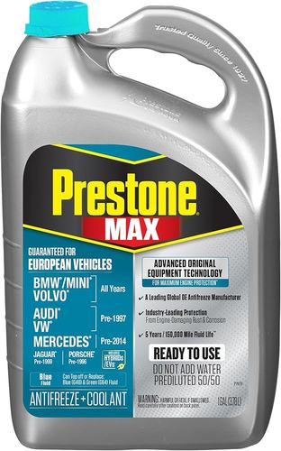 ‏נוזל קירור כחול Prestone Max European