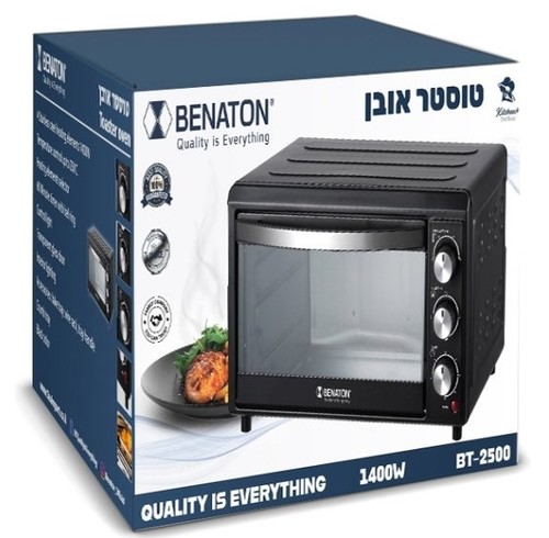 ‏טוסטר אובן ‏25 ‏ליטר Benaton BT-2500