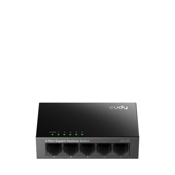מתג לא מנוהל Switch Cudy GS105 5 port 1GB switch Steel Case