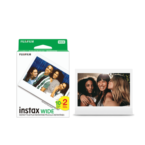  סרט צילום Fujifilm Instax Wide White (20 Film)