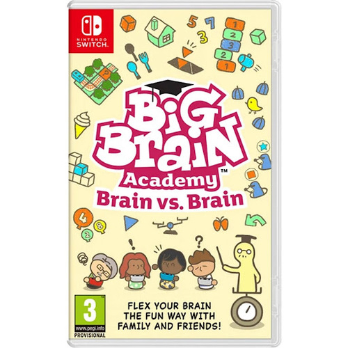 משחק לנינטנדו סוויץ' - NINTENDO SWITCH Big Brain Academy Brain vs. Brain