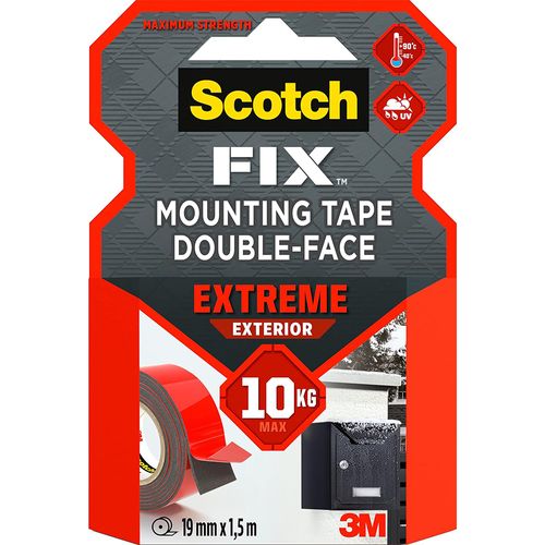 סרט דו צדדי אקסטרים FIX לשימוש חיצוני 1.5 מטר 3M Scotch