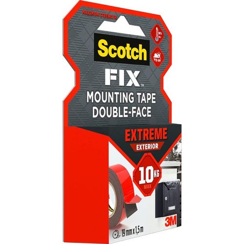 סרט דו צדדי אקסטרים FIX לשימוש חיצוני 1.5 מטר 3M Scotch