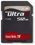 כרטיס זכרון SanDisk SD Ultra ll 8GB