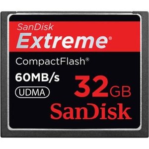 כרטיס זיכרון SanDisk CompactFlash 32GB X400