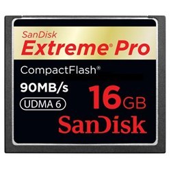 כרטיס זיכרון SanDisk Extreme Pro CompactFlash 16GB X600