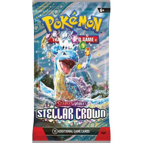 חבילת בוסטר סטילר קראון pokémon Stellar Crown SV07 Booster pack