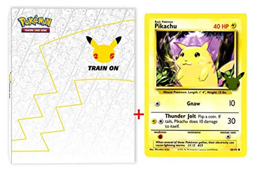 אלבום לקלפי פוקימון ג'מבו חגיגות 25 שנה Pokemon 25th Anniversary First Partner Collector's Binder