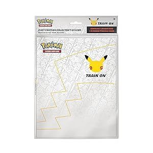 אלבום לקלפי פוקימון ג'מבו חגיגות 25 שנה Pokemon 25th Anniversary First Partner Collector's Binder