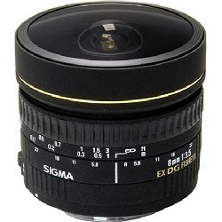 Sigma 8mm F3.5 EX DG Circular Fisheye