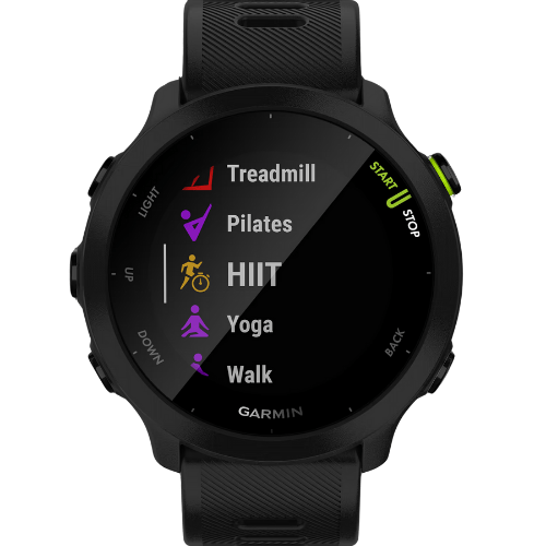 שעון חכם גרמין צבע שחור Garmin Forerunner 55 GPS 42mm