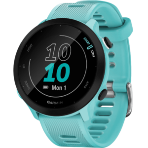 שעון חכם גרמין טורקיז בהיר Garmin Forerunner 55 GPS 42mm