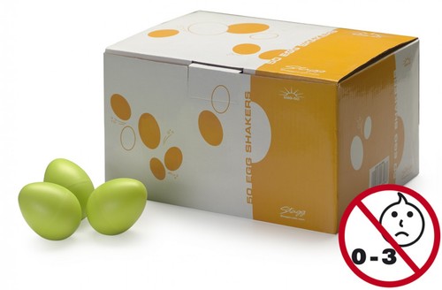 מארז 50 ביצי שייקר בצבע ירוק דגם EGG-50 GRM חברת Stagg