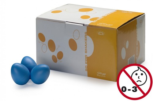  מארז 50 ביצי שייקר בצבע כחול דגם EGG-50 BLM חברת Stagg