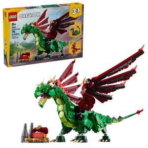 לגו קריאטור 3 ב-1 – דרקון מימי הביניים (31161) LEGO