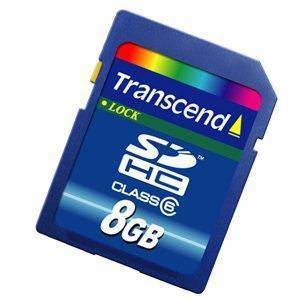 SD HC 8 GB CLASS 6