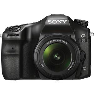 מצלמה חסרת מראה סוני Sony Alpha A68 Dslr Camera + 18-55mm - קיט