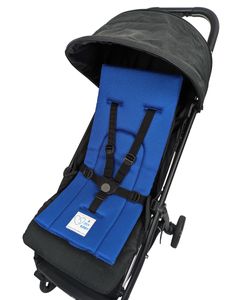 מזרון נושם ומנדף זיעה לעגלת תינוק - כחול רויאל