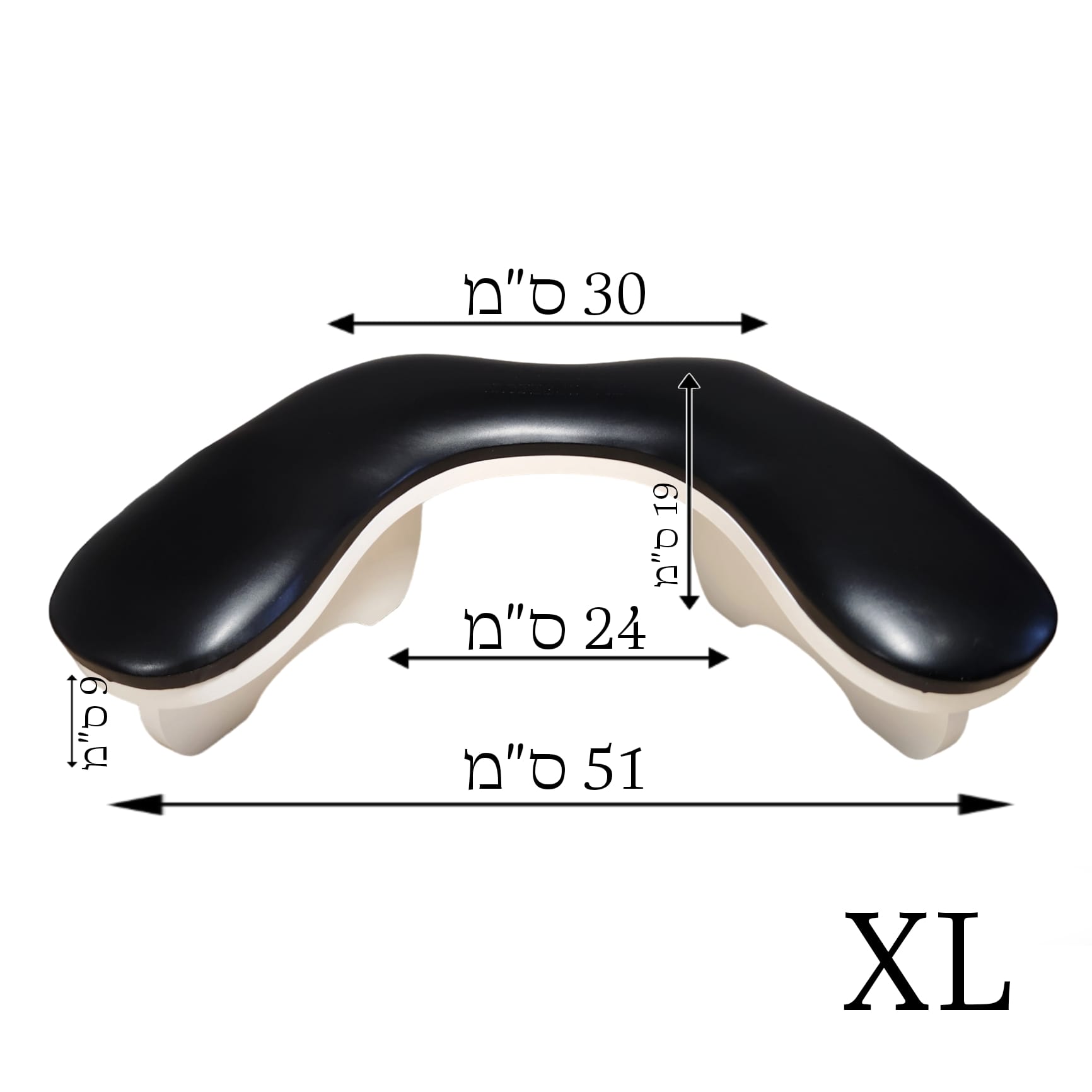 כרית מפוארת לשולחן XL