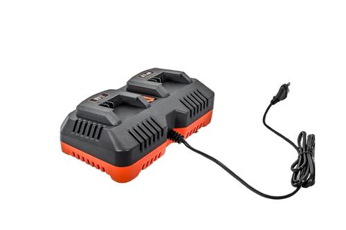מטען כפול לסוללות 18V  2X4A האנטר HUNTER