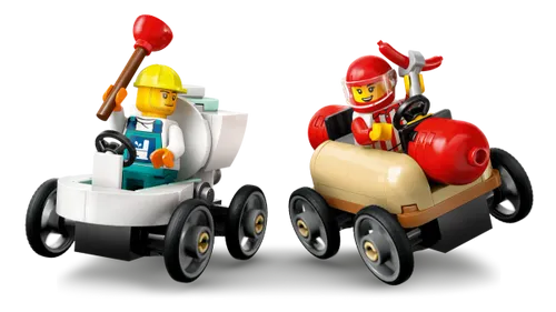 לגו City – בלי גבולות: מסלול עם רמפת מכוניות מרוץ (60460) LEGO