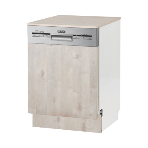 מדיח כלים חצי אינטגרלי צר DeLonghi WMD-26HI – כסוף, 44.8 ס