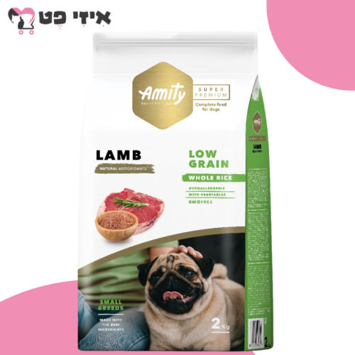 אמיתי סופר פרמיום מיני כבש לכלבים בוגרים מגזע קטן 2 ק