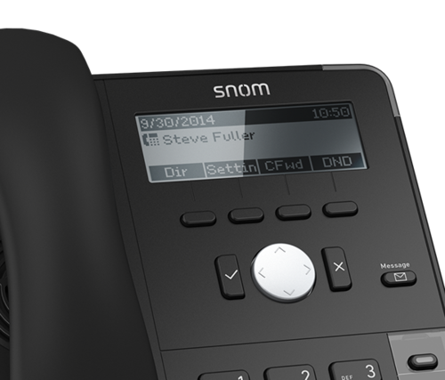 טלפון IP שולחני משרדי Snom D715