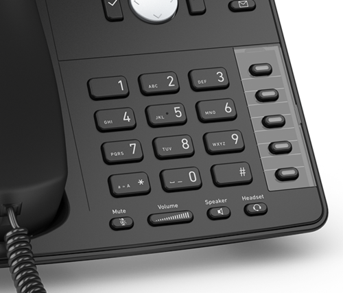 טלפון IP שולחני משרדי Snom D715