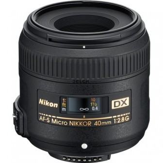  ED Nikon AF-S DX Micro Nikkor 40mm f2.8G רשמי