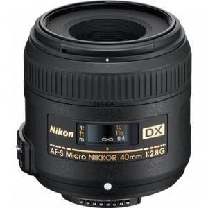  ED Nikon AF-S DX Micro Nikkor 40mm f2.8G רשמי
