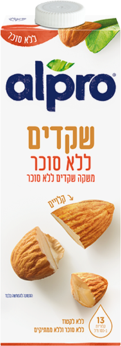 משקה אלפרו שקדים ללא סוכר