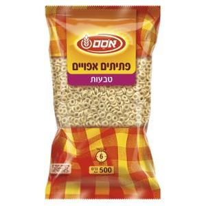 פתיתים אפויים טבעות -אסם 500 גרם