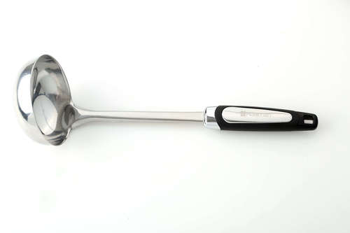 מצקת נירוסטה ידית פלסטיק 30 ס